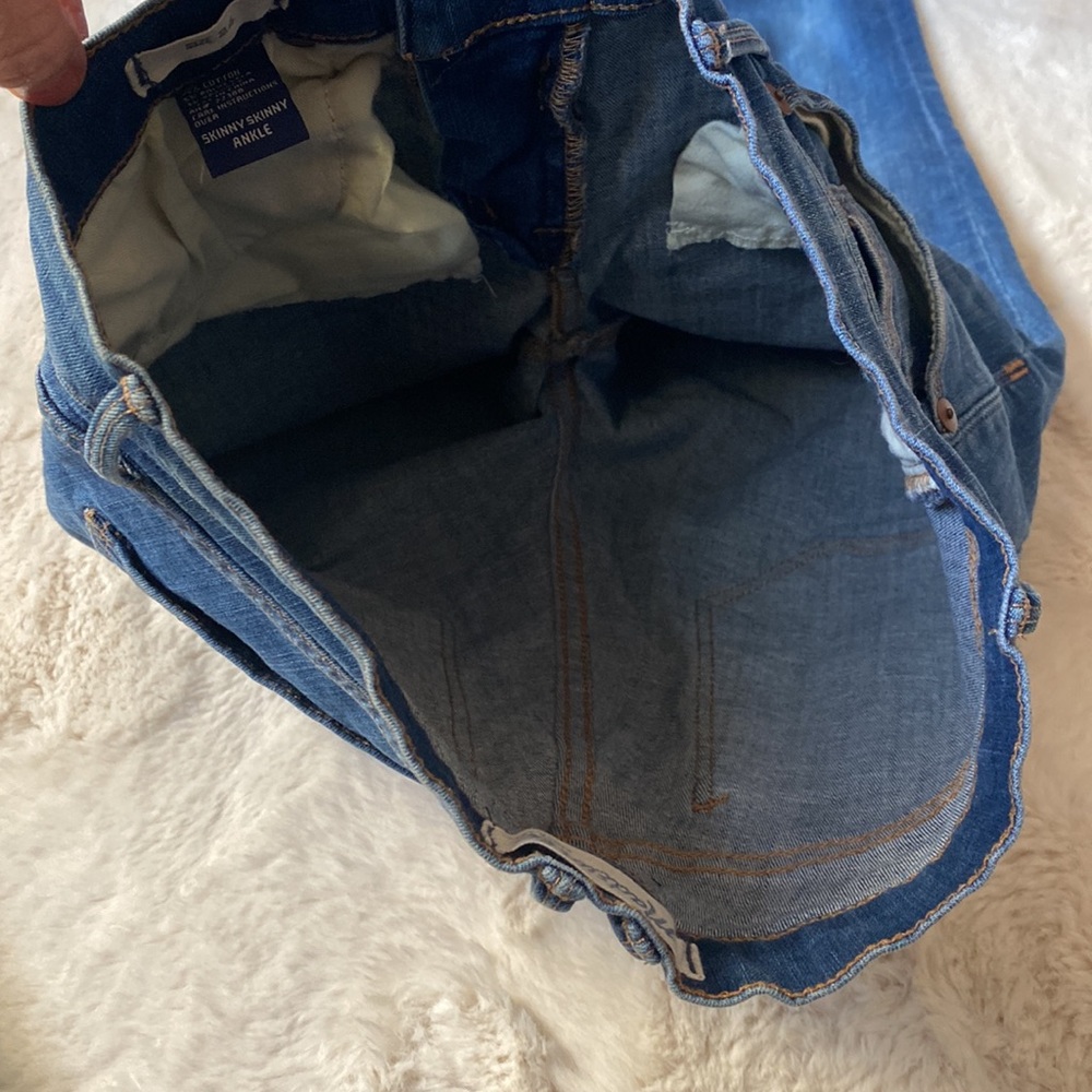 MADEWELL Skinny Skinny Ankle Jeans Size 24 EUC - Picture 9 of 12